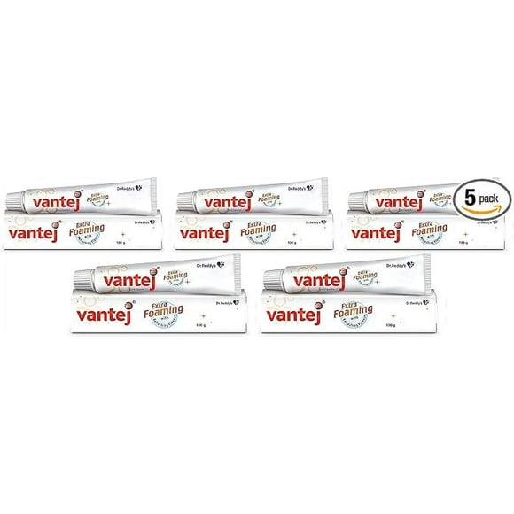 DR REDDY VANTEJ TOOTHPASTE (PACK OF 5 X 100G)