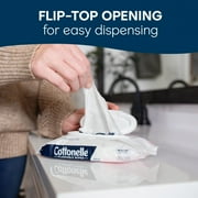 Cottonelle Fragrance Free Flushable Wet Wipes, 4 Flip-Top Packs
