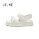 thumbnail image 2 of UTUNE-Sandalias con parche para mujer, zapatos de plataforma de tacón alto, toboganes de EVA para exterior, suela gruesa suave, zapatillas antideslizantes para interiores, Verano qym unisex, 2 of 2
