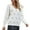 White, variant on comerut V-Neck Long Sleeve Ribbed Trim Thickened Warm Knitted Sweater Autumn Winter Embroidery Heart Print Sweater Jumper Female Clothing