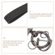 thumbnail image 3 of unbranded Colgante Llavero Negro De Cuero Con Cierre Ideal Para Organizar Llaves De Casa Y Auto, 3 of 8