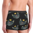 thumbnail image 3 of Uemuo Faces Of The Cat Pattern Men's Boxer Briefs,Trunk Anti-Chafing,Comfortable, Durable, and Stylish Underwear-Medium, 3 of 9