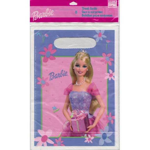 Barbie 'Celebration' Favor Bags (8ct) - Walmart.com