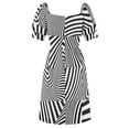 thumbnail image 5 of Mod Squared Sleeveless Dress Prom gown, 5 of 6