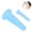 Blue, variant on Rupoun 2 PCS Face Cupping Set Mini Silicone Soft Portable Vacuum Suction Massage Cups for Adults Home Use, Pink 3.94 x 1.57 inches / 10 x 4 cm