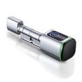 thumbnail image 1 of Tuya BT Fingerprint Lock Intelligent Door Lock Cylinder Electronic Lock Core Keyless Entry Door Lock Support Fingerprint/APP/IC Card/Mechanical Key Unlock for Home Office Hotel Apartment, 1 of 7