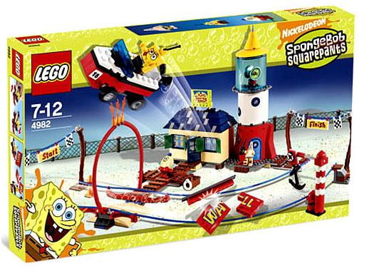 lego spongebob mrs puff's boating school