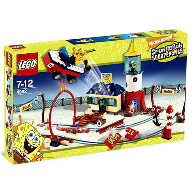 Fantasifulde Verdensrekord Guinness Book På daglig basis LEGO Spongebob Squarepants 4982: Mrs Puff's Boating School [Toy] -  Walmart.com