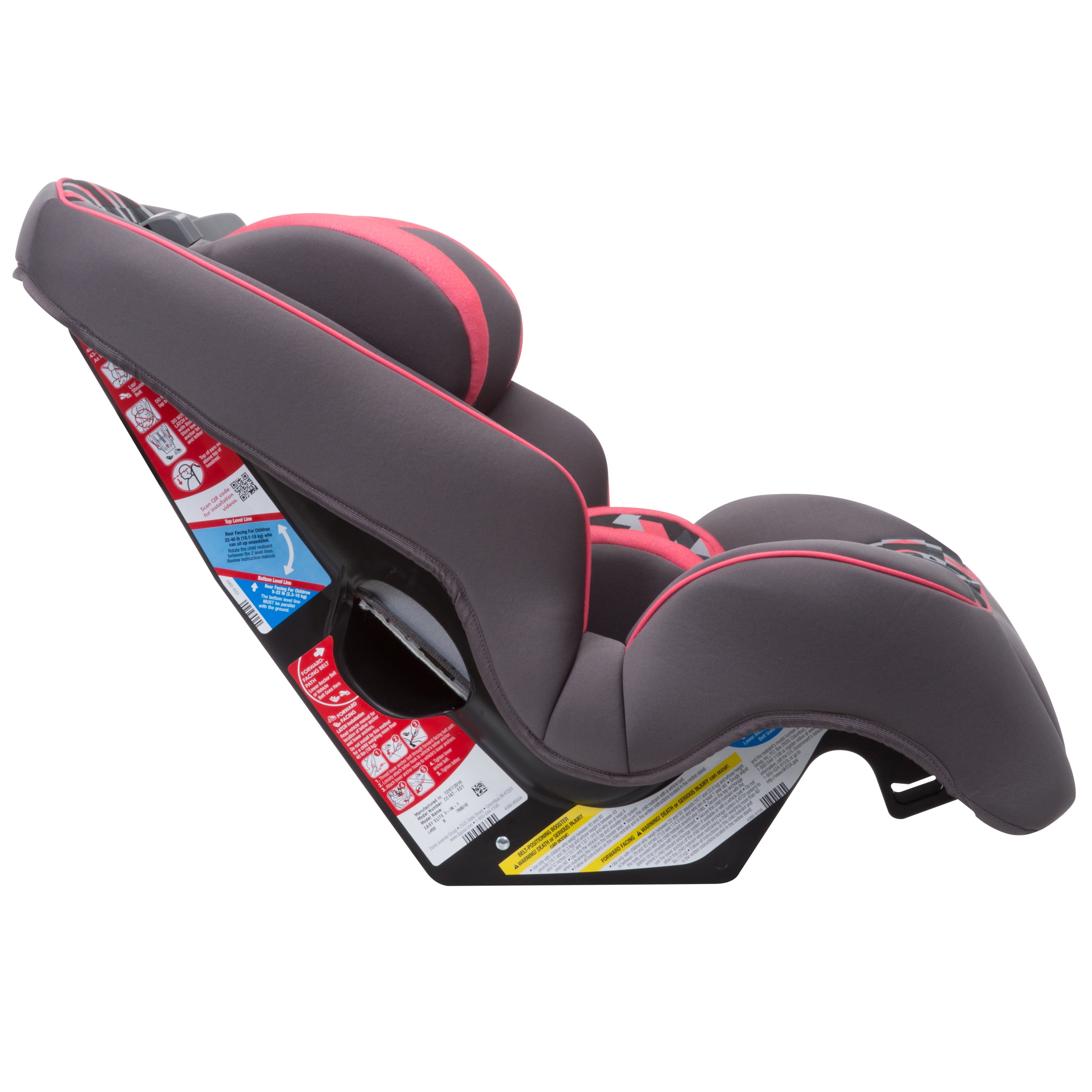 Cosco Easy Elite 3 in 1 Convertible Car Seat Bijou Walmart