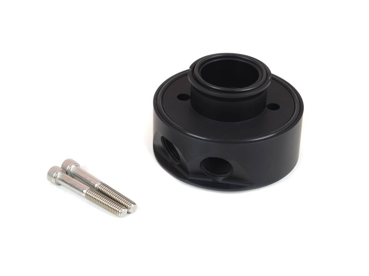 Canton 22541 Aluminum Oil Cooler Adapter Sandwich Style 1/2 NPT Ports