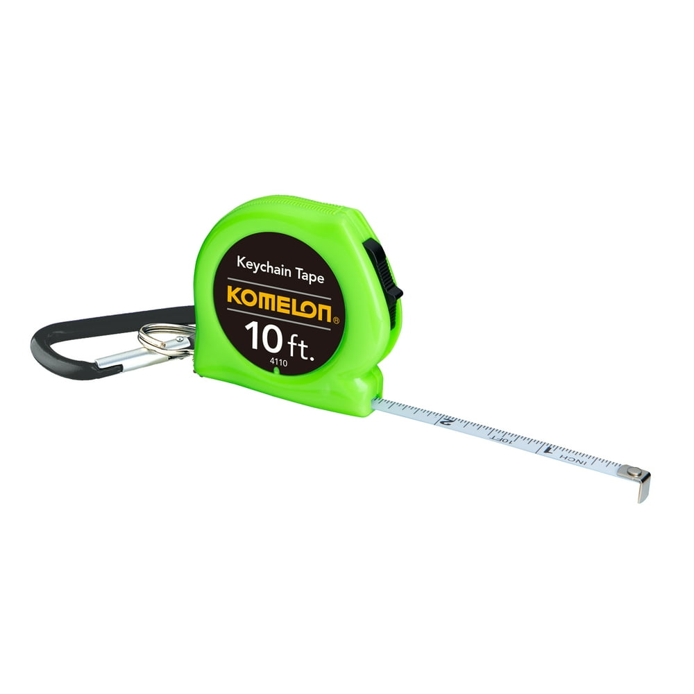 Komelon W4110 10ft Keychain Tape Measure
