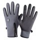 thumbnail image 4 of Guantes de ciclismo unisex para correr, pantalla táctil, antideslizantes, térmicos y deportivos. XL Gris K146, 4 of 9