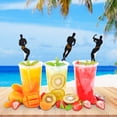 thumbnail image 2 of Amdohai 36PCS Muscular Man Paper Sticks Cake Sticks Picks Cocktail Picks Drinks, 2 of 5