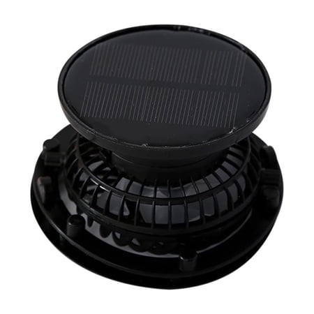 Solar Fan Cap with Rotating Removable Fan Accessories, USB Rechargeable, Powerful Wind Strength, Versatile for Various Round Hole Hats,Convenient Replacement, for Hot Summer Days