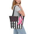 thumbnail image 2 of Sikiie Ribbon Breast Cancer Awareness Shoulder Bag Casual Hobo Crossbody Tote Bag for Women and Men Large Purse Messenger Bag Travel Work, 2 of 6
