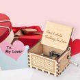 thumbnail image 2 of Music Box Carved Wood Exquisite Patterns Vintage You Can Give It As A Gift To Your Relatives And Friends Musical Boxes, 2 of 11