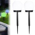 thumbnail image 2 of Muyoka Luces de camino solar Lámpara de bombilla LED para exteriores Control de luz de estaca solar Encendido/apagado automático Lámpara de paisaje Solar para césped de camino de jardín de patio trase Muyoka Hogar, 2 of 7