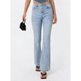 thumbnail image 5 of EMMIOL Women's High Waist Stretchy Flare Jeans Light Wash Bell Bottom Denim Pants Y2K Trendy Vintage Jeans, 5 of 6