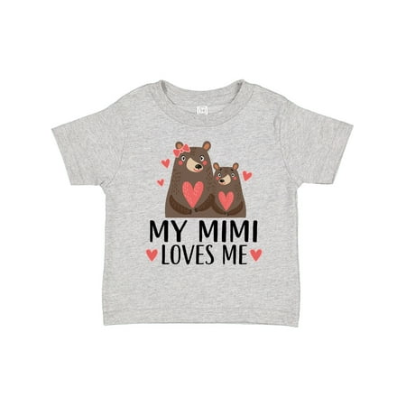 

Inktastic My Mimi Loves Me Bear Gift Toddler Boy or Toddler Girl T-Shirt