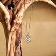 thumbnail image 3 of Lab Diamond Pendant Necklace For Women | 4 Carat IGI Certified Heart Shape | Love Lock Solitaire Lab Diamond Pendant In 14K White Gold | FG-VS1-VS2 Quality | Friendly Diamonds, 3 of 6