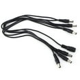 Flash Sale OD09 1 to 6 Straight Daisy Chain Power Supply Adapter for