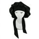 thumbnail image 2 of Gorro para dormir Satén de seda sintética Simple Elástico alto, 4 piezas - rosa, coral, negro, café, 2 of 5