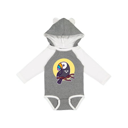 

Inktastic Toucan Illustration Gift Baby Boy or Baby Girl Long Sleeve Bodysuit