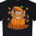 thumbnail image 4 of Inktastic Owl in a Pumpkin Cute for Halloween and Thanksgiving T-Shirt, 4 of 5