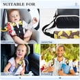 thumbnail image 5 of WOBOGO Lemon Chocolate Pattern Seat Belt Cover 2 Piece Soft Comfort Driving Shoulder Pad Suitable for All Cars and Backpacks, 5 of 8