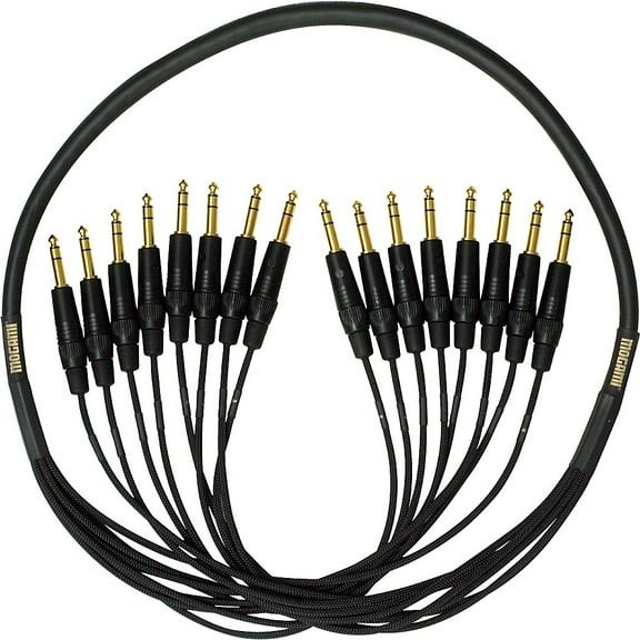 Mogami Gold 8 Channel TRS-TRS Snake Cable 20 ft.