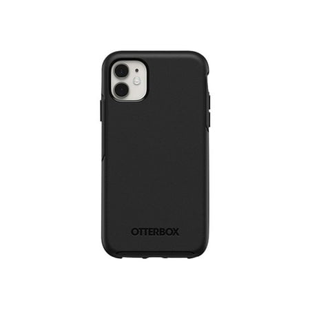 OtterBox Symmetry Series - Back cover for cell phone - polycarbonate, synthetic rubber - black - for Apple iPhone 11