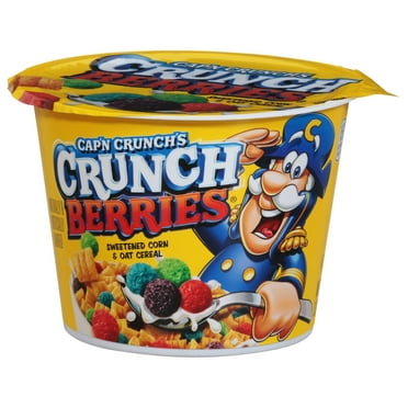 Cap'n Crunch Crunch Berries Cereal Cup - 1.3 oz Packaging May Vary (Pack of 2)