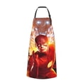 thumbnail image 2 of The Flash Adjustable Bib Apron, Waterdrop Resistant Aprons with 2 Pockets Cooking Kitchen Aprons for Women Men Chef, 2 of 8