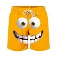 thumbnail image 2 of Nmnitkp Mens Swim Trunks Mesh Graphic Print Beach Shorts Summer Vacation Swimwear Bathing Suits Retro Casual Plus Size Short Pants S-5XL, 2 of 3