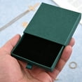 thumbnail image 5 of Simple Solid Color Thick Paper Drawer Jewelry Packaging Box Greeting Card Necklace Bracelet Creative Gift Package Paper Box Blue green, 5 of 6