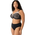 thumbnail image 3 of Wacoal Women's Retro Chic Full Figure Underwire Bra (44) 44H Black, 3 of 3