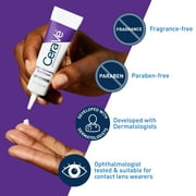 CeraVe Skin Care Renewing Eye Cream for Dark Circles & Puffiness with Peptides, Hyaluronic Acid, Niacinamide, Caffeine, Fragrance Free 0.5 fl oz