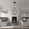 thumbnail image 5 of Ekena Millwork 22 1/4"OD x 4 3/4"ID x 1 1/4"P Robin Ceiling Medallion (Fits Canopies up to 6 1/4"), Hand-Painted Firebrick, 5 of 6