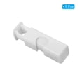 thumbnail image 3 of Uxcell Clips para bolsas de pan, fácil de apretar y bloquear, colección de clips para bolsas de alimentos para almacenamiento, blanco 5 piezas, 3 of 5