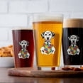 thumbnail image 4 of Autism Awareness Dalmatian Accept Understand Love 16oz Pint Beer Glass Mug Dog Lover Beer Glasses Cup - 12003, 4 of 5