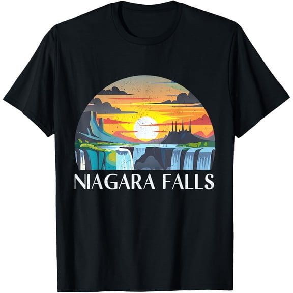Exquisite and comfortable-Exploring Niagara Falls Waterfall Night Nature Lover T-Shirt