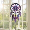 thumbnail image 3 of Dreamcatcher Window Hanging, Boho Mosaic Sun Catcher, Handmade Spiritual Decor, Unique Feather Ornament, Gift for Window and Home Decoration, 3 of 4