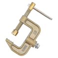 thumbnail image 1 of Welding Ground Clamp, 500a Current G-type Solid Brass Ground Clamp, 43mm Width For Tig Mig Welders, 1 of 4