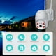 thumbnail image 4 of Cámara de seguridad Indoor WiFi Infraventados Vista nocturna 2304x1296P Videocámara con micrófono 10 / 100m RJ45 12V AP Video Audio Cam 1080P Enchufe Inevent AF000241-02B, 4 of 7