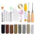 thumbnail image 1 of Billuyoard Kit de herramientas de artesanía de cuero profesional de 50M y 8 cables de colores, juego de herramientas de trabajo de costura de Artesanía, 1 of 6