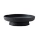 thumbnail image 1 of Frutero de cerámica negra, con base alta y gran capacidad, ideal for encimeras cocina o decoración, 1 of 7