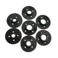 10 Pcs Racking Shelving Malleable Floor Flange Wall Mounted Fittings 1/