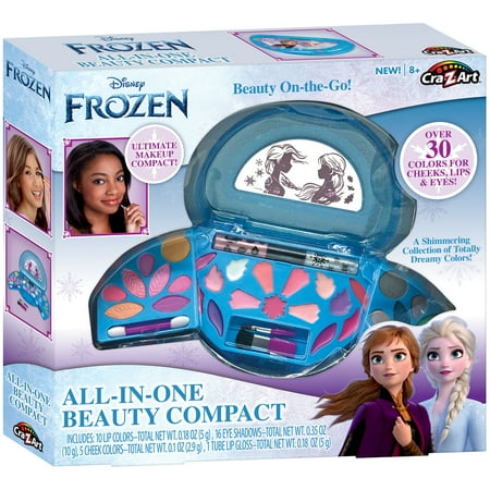Disney Frozen II: All-In-One Beauty Compact Makeup Kit, Ages 8+