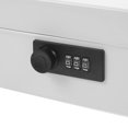 thumbnail image 3 of Locking Cash Box with Lock Money Box Decorative Storage Box Money Cash Storage Case, 3 of 9