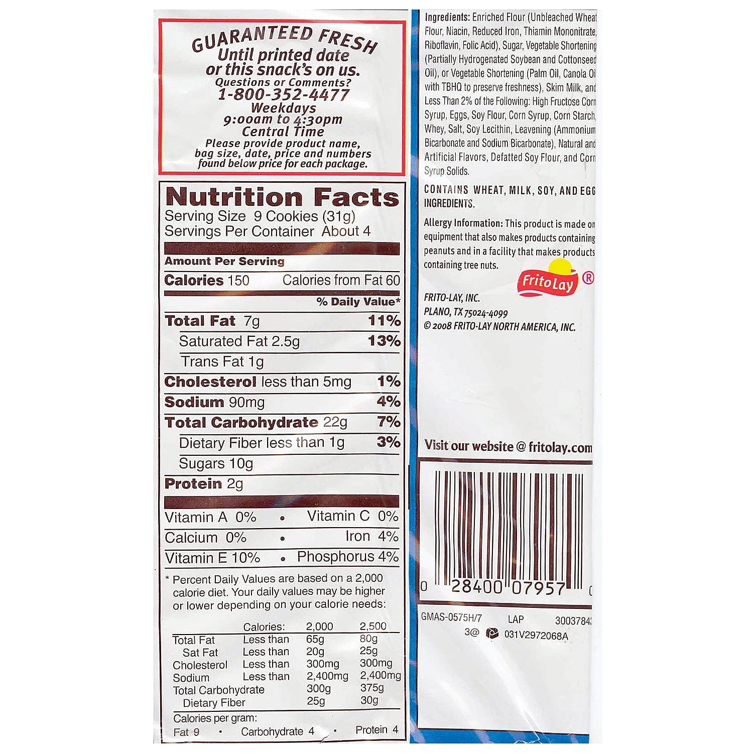Mini Vanilla Crme Sandwich Cookies, 3.71 oz, 24/Carton